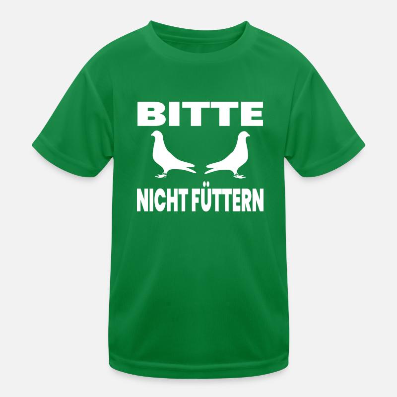 Tauben Kinder Funktions-T-Shirt