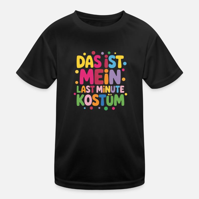 Karneval Kostüm  Kinder Funktions-T-Shirt
