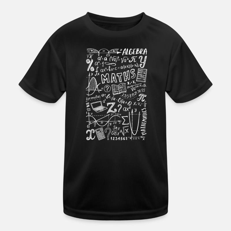 Math's Algebra Mathematics Kids Functional T-Shirt