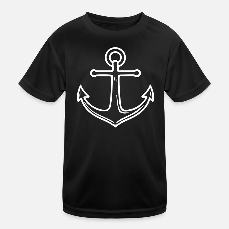 Anker Symbolik Kinder Funktions-T-Shirt