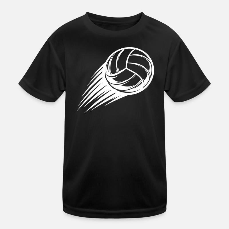 Volleyball Ball Kids Functional T-Shirt
