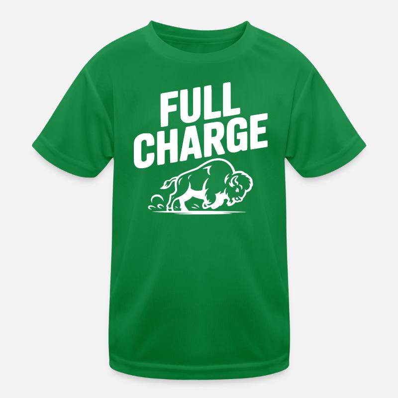 Full Charge Kids Functional T-Shirt