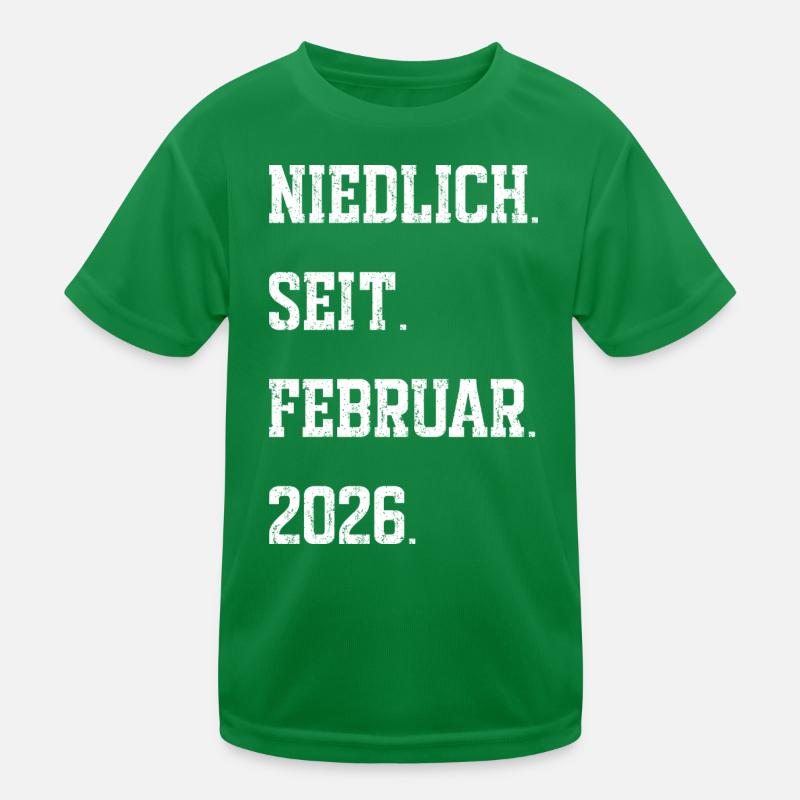 Naissance : février 2026 T-shirt sport Enfant
