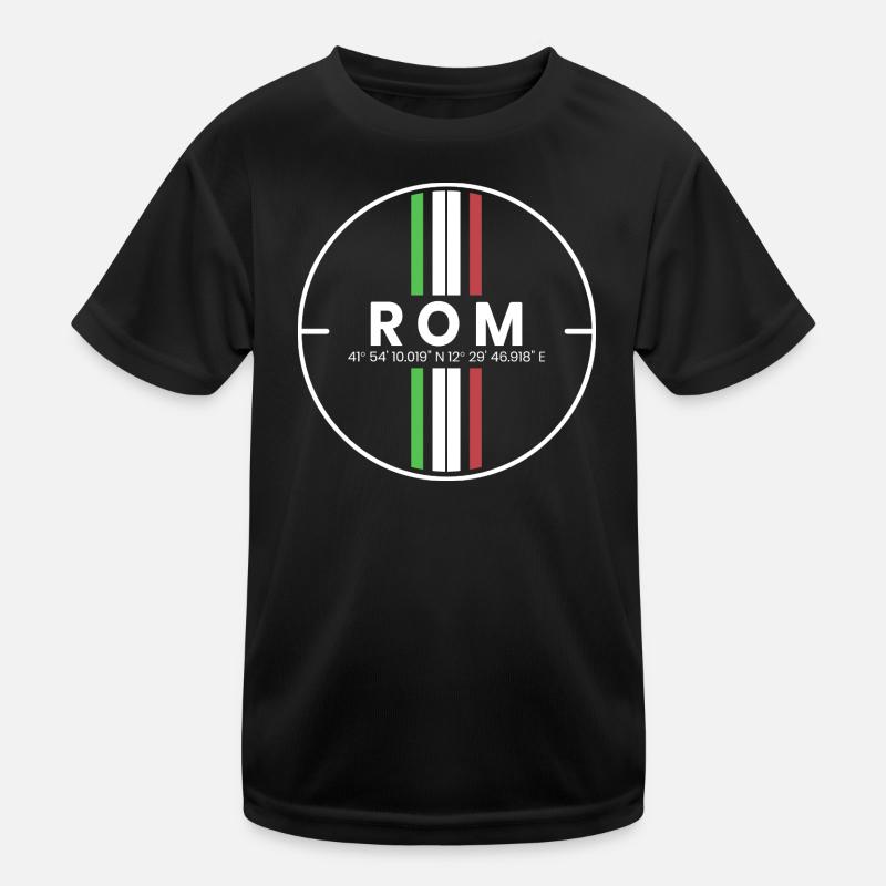 Rome Coordinates Kids Functional T-Shirt