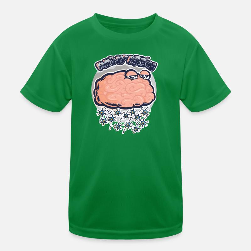Regengehirn Kinder Funktions-T-Shirt