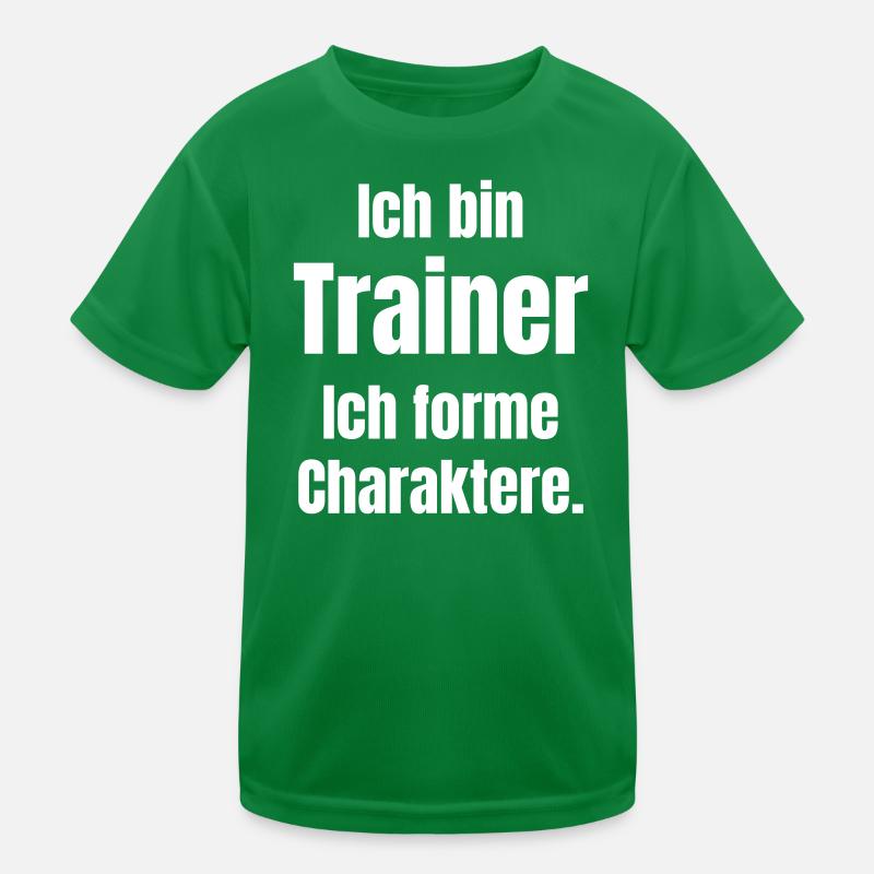Ich bin Trainer – Charakterformung Kinder Funktions-T-Shirt