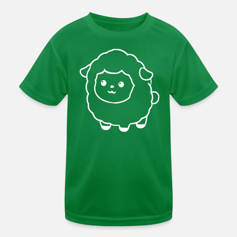 Schaf Schäfchen Lamm Kinder Funktions-T-Shirt