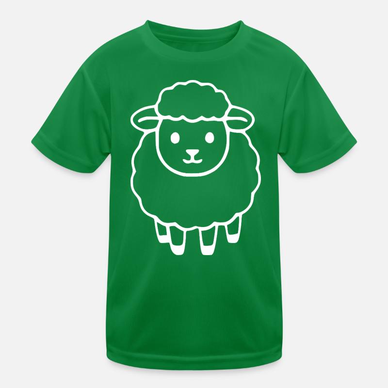 Schaf Schäfchen Lamm Kinder Funktions-T-Shirt