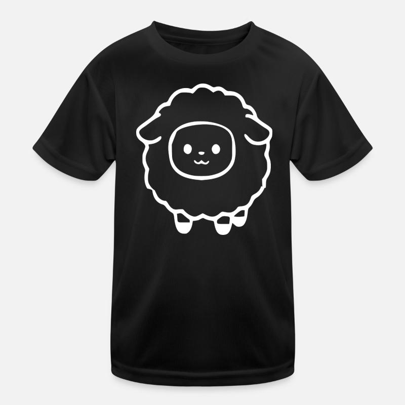 Schaf Schäfchen Lamm Kinder Funktions-T-Shirt