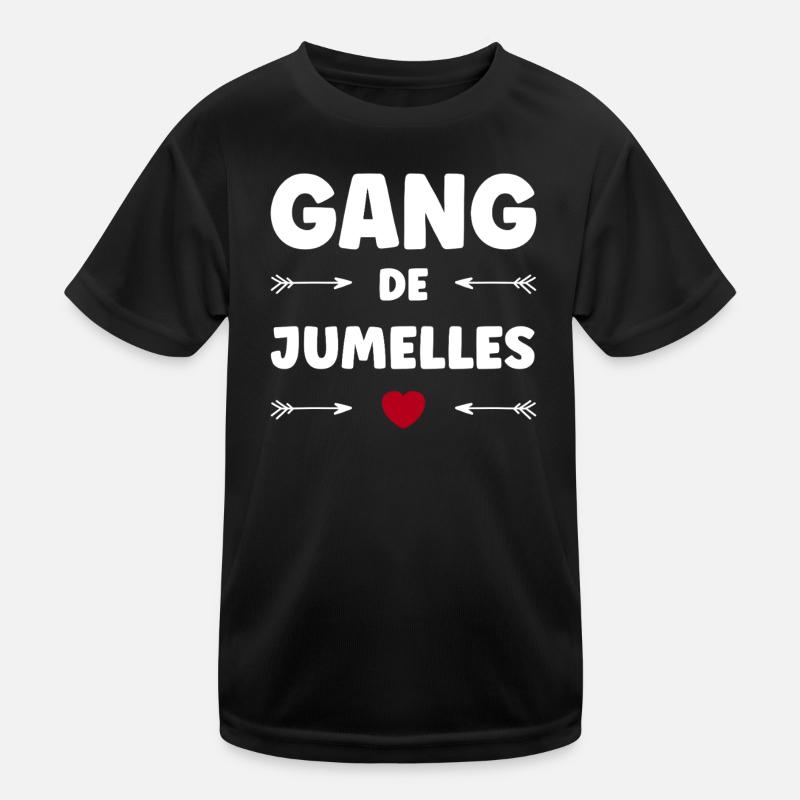 TWIN GANG Kinder Funktions-T-Shirt