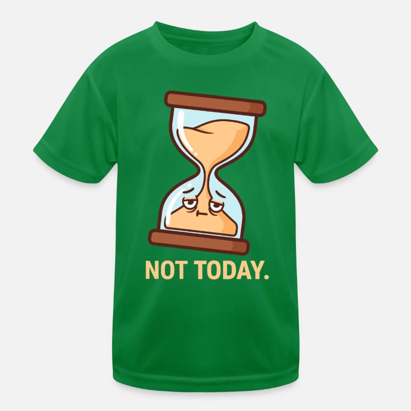 Die widerwillige Sanduhr Kinder Funktions-T-Shirt