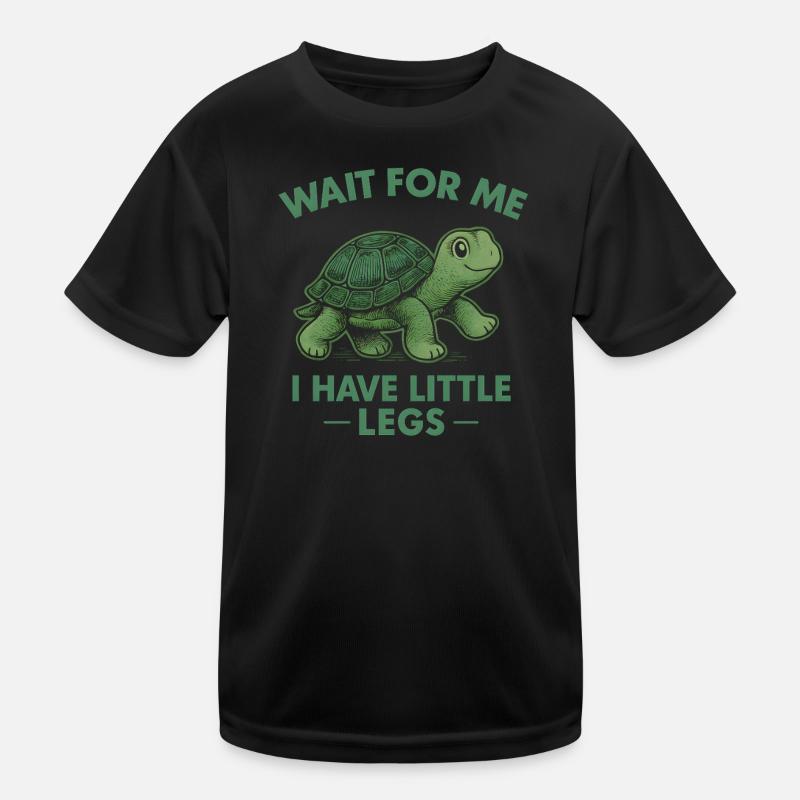 Schildkröte Spruch Humor Meme Lustig Geschenkidee Kinder Funktions-T-Shirt