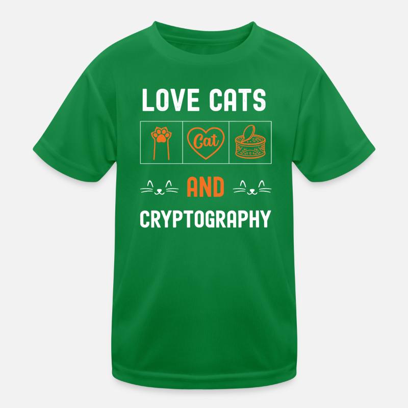Chats und Kryptographie Kinder Funktions-T-Shirt