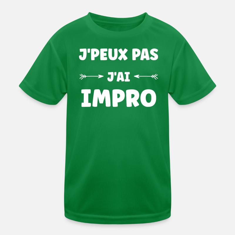 J'peux pas j'ai impro T-shirt sport Enfant