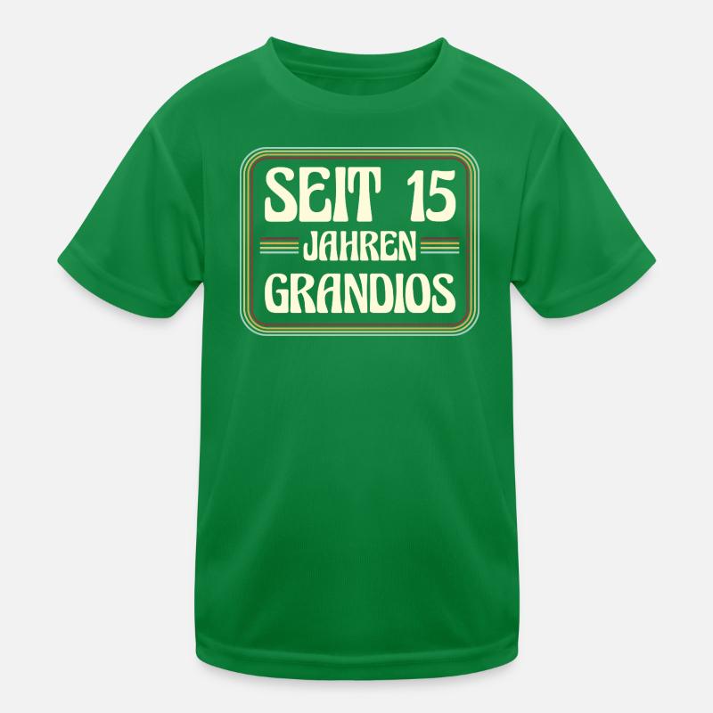 15 ans Anniversaire 15 T-shirt sport Enfant