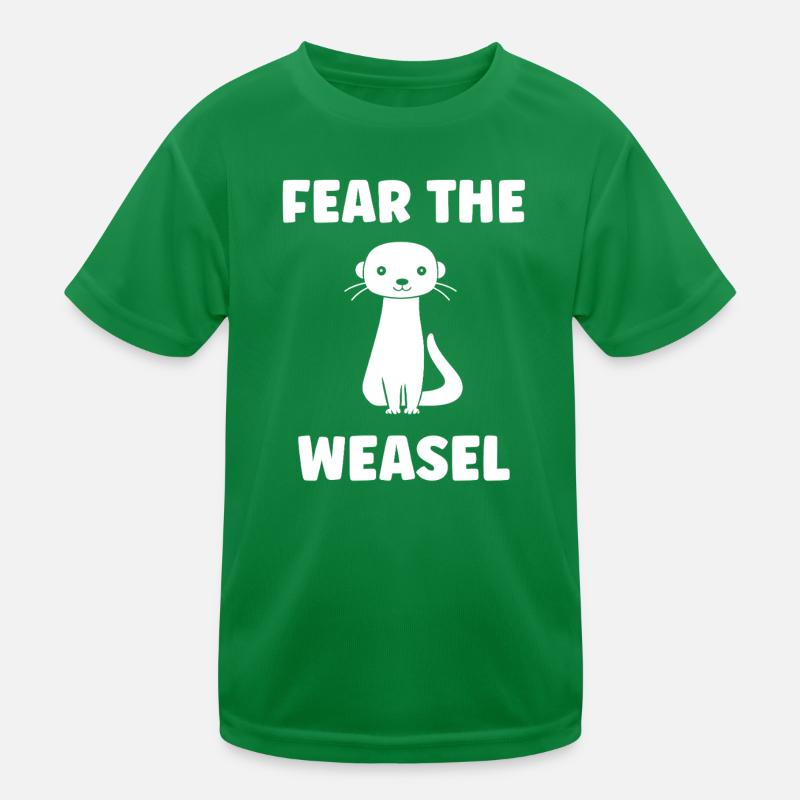 Craignez le weasel T-shirt sport Enfant