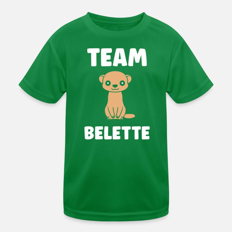 Team Belette T-shirt sport Enfant