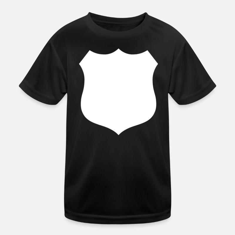 Schild Kinder Funktions-T-Shirt