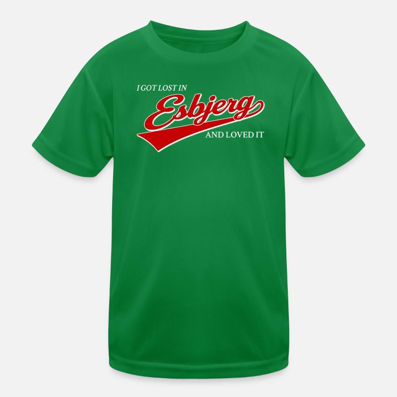 Je me suis perdu à Esbjerg et j’ai adoré T-shirt sport Enfant