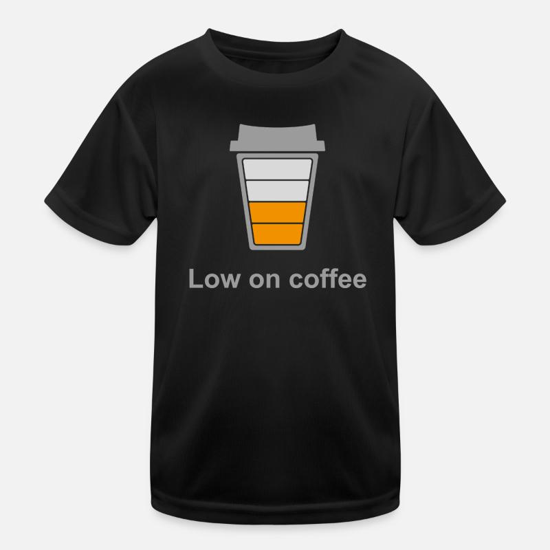 Peu de café T-shirt sport Enfant