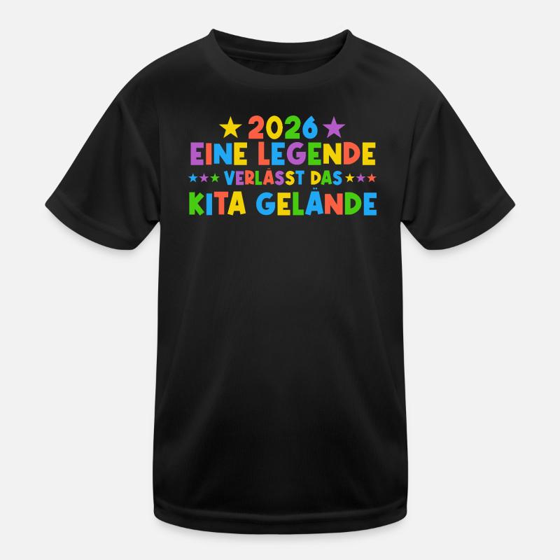 2026 Diplômé de la garderie A Legend T-shirt sport Enfant