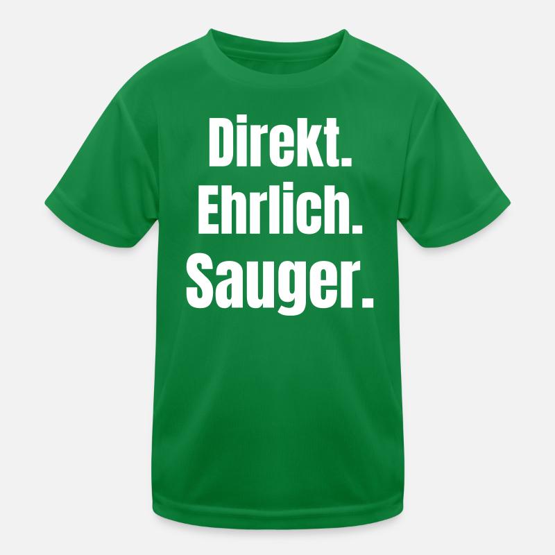 Directly Honest Sucker Statement Kids Functional T-Shirt