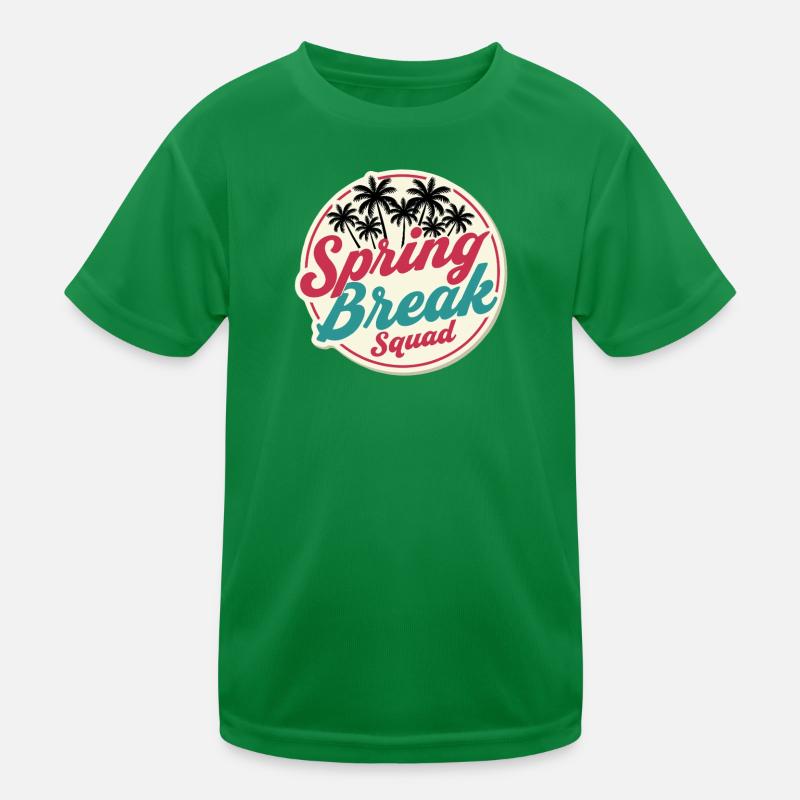 Fête de Noël Palm Trees Spring Break Squad Tropical T-shirt sport Enfant