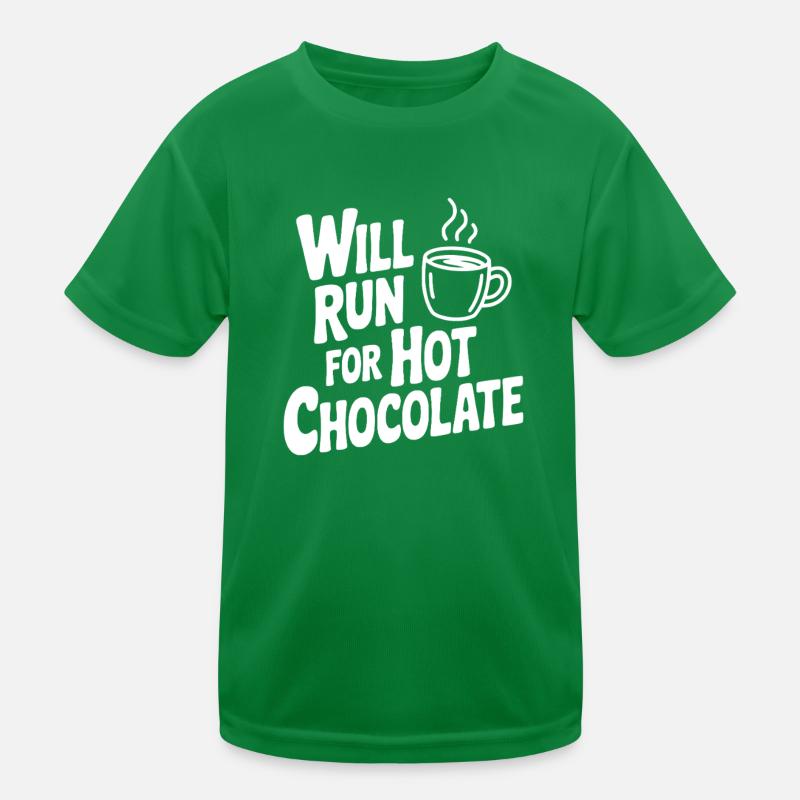 Will Will Hot Chocolate holen Kinder Funktions-T-Shirt