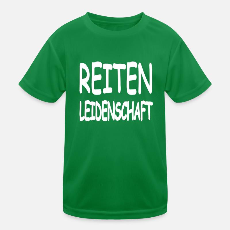 Reiten Kinder Funktions-T-Shirt