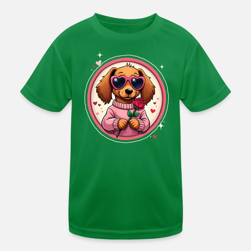 Dackel teckel teckel tekel T-shirt sport Enfant