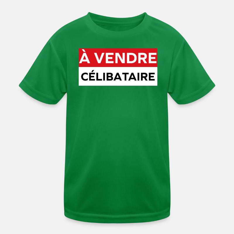 célibataire T-shirt sport Enfant
