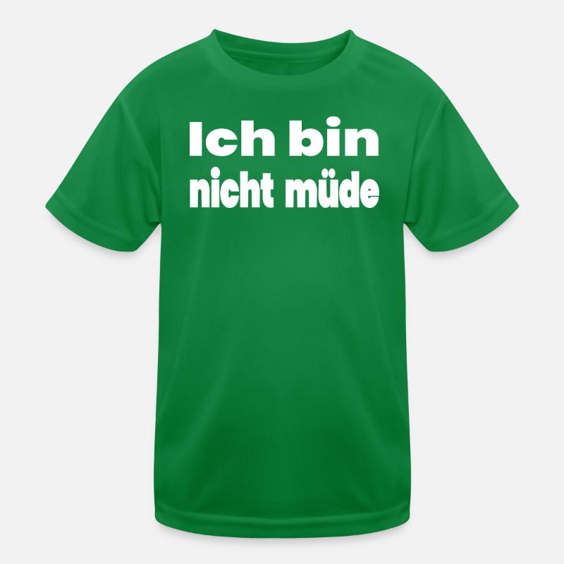 Tired Kids Functional T-Shirt