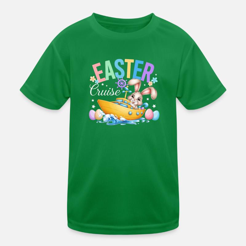 Citation des vacances de croisière de Pâques T-shirt sport Enfant