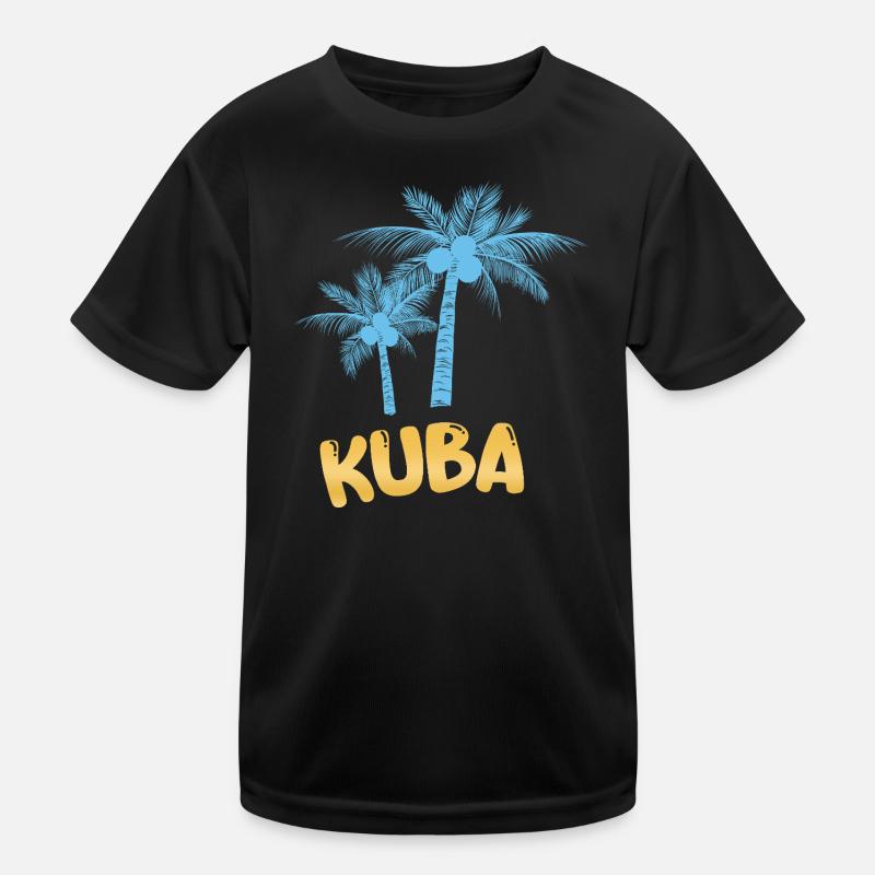 Gift for Cuba Kids Functional T-Shirt
