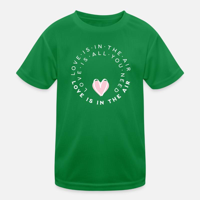 Design « L’amour dans les airs » T-shirt sport Enfant