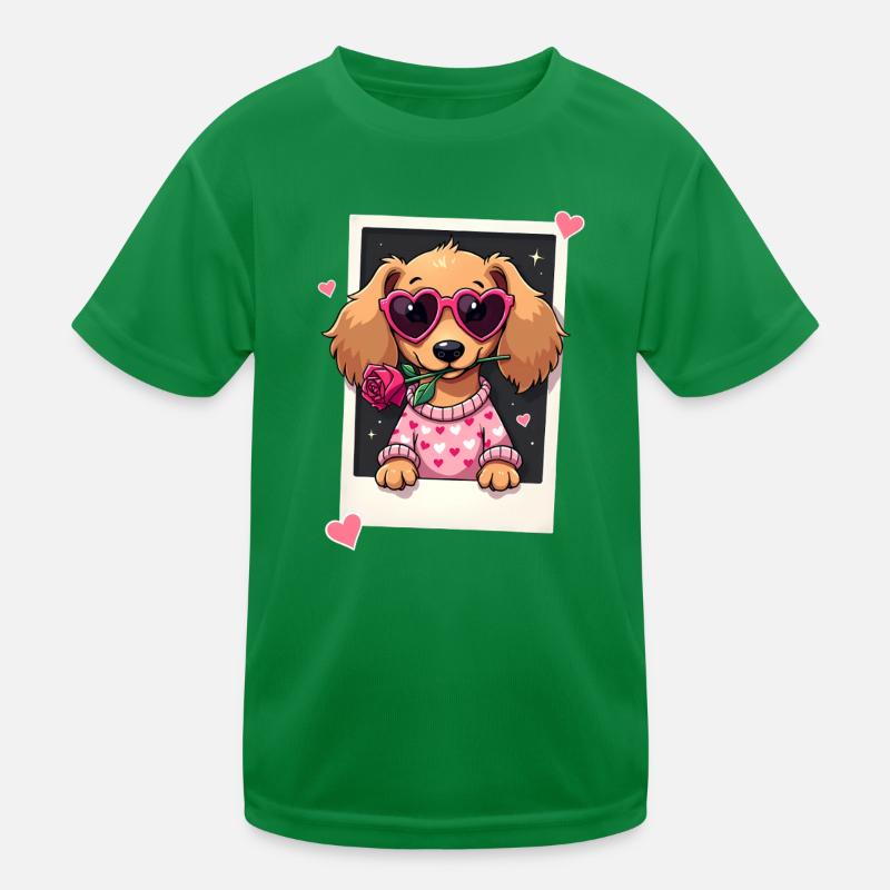 Dackel teckel teckel tekel T-shirt sport Enfant