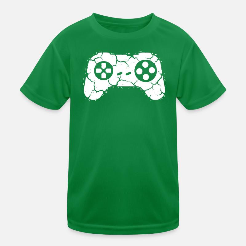 Controller Risse Rage Quit Kinder Funktions-T-Shirt