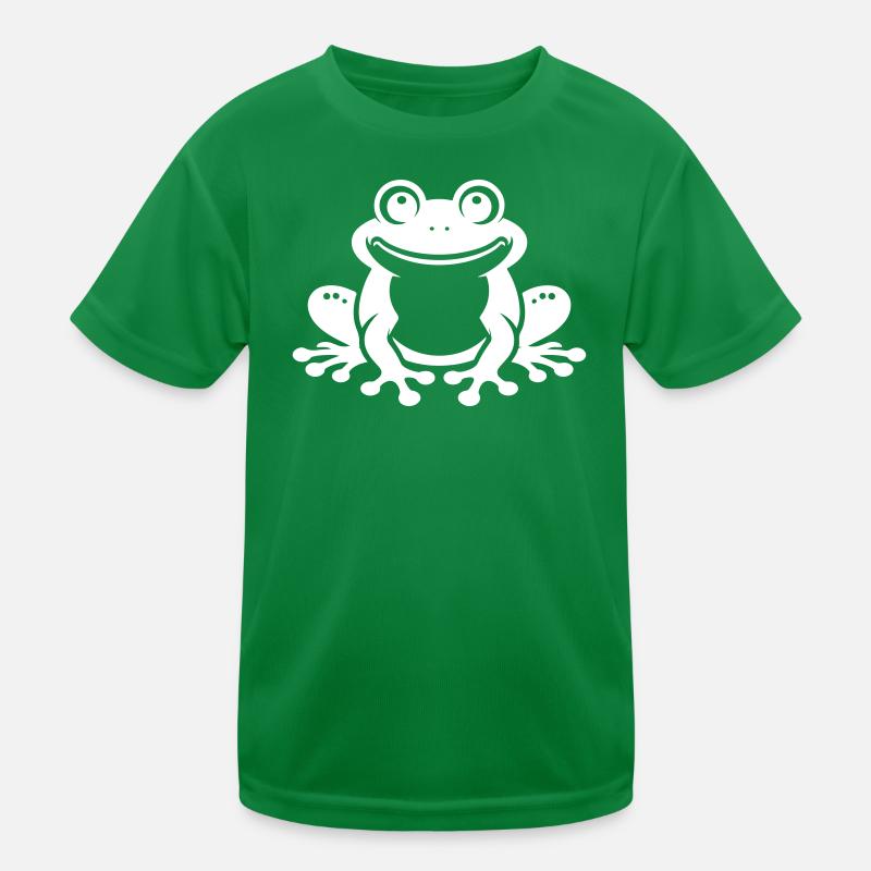 Toad Comic Frog Kids Functional T-Shirt