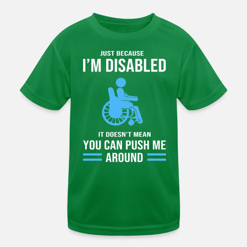 Rollstuhl Kinder Funktions-T-Shirt