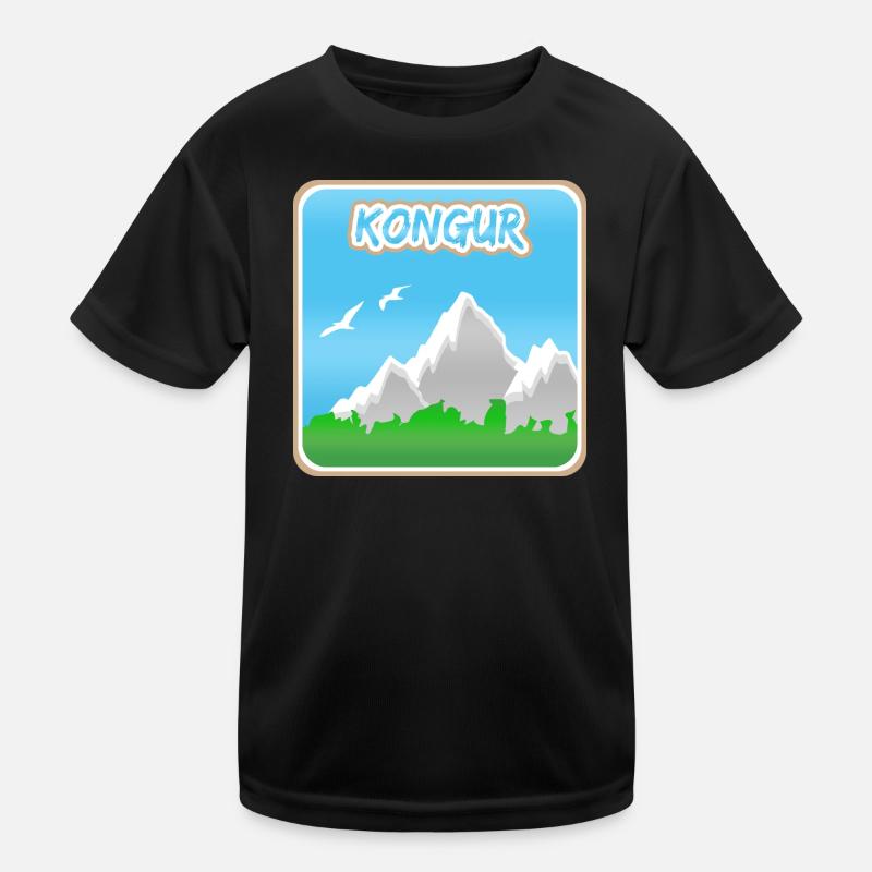 Mount Kongur Kids Functional T-Shirt