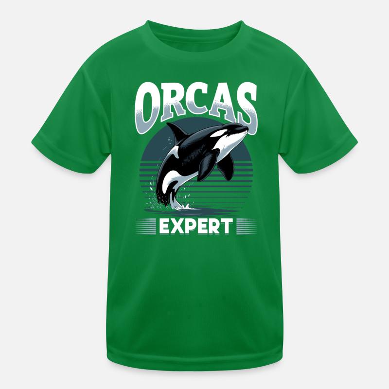 Orca drôle T-shirt sport Enfant