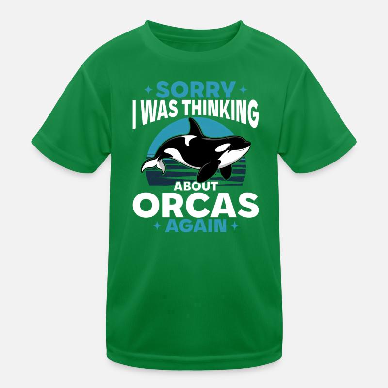 Orca drôle T-shirt sport Enfant