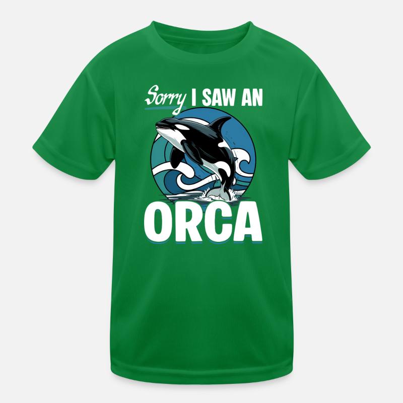 Orca drôle T-shirt sport Enfant