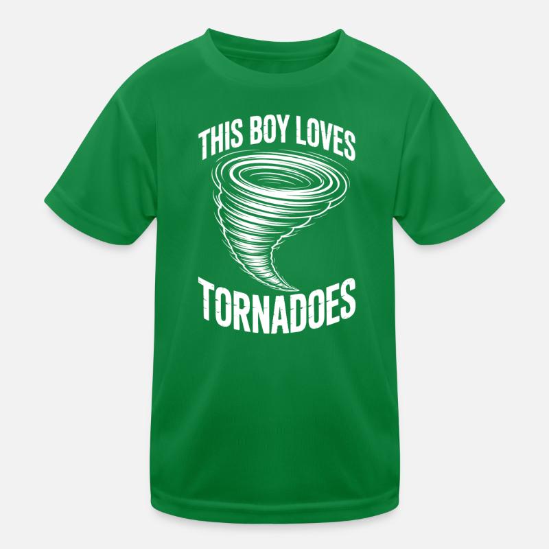 Tornado Sayings Tornadoes Funny Tornado Gift Kids Functional T-Shirt