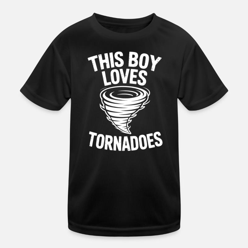 Tornado Sayings Tornadoes Funny Tornado Gift Kids Functional T-Shirt