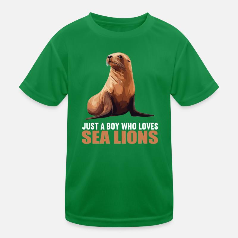 Lions de mer Lion de mer T-shirt sport Enfant