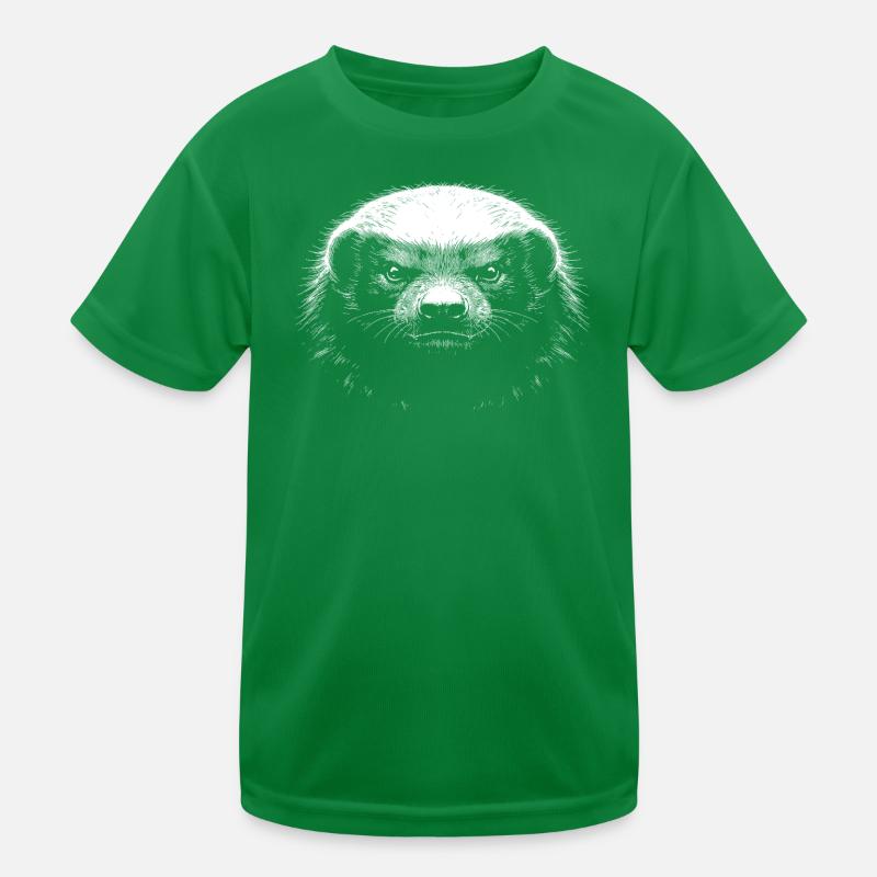 Honigdachs Kinder Funktions-T-Shirt