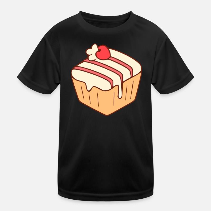 Cupcake backen, Bäckerei, Konditorei Kinder Funktions-T-Shirt