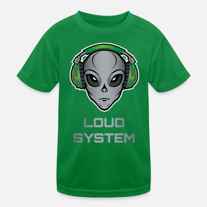 DJ Alien - Loud System T-shirt sport Enfant