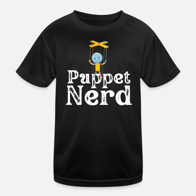 Puppet Nerd Marionette Kinder Funktions-T-Shirt